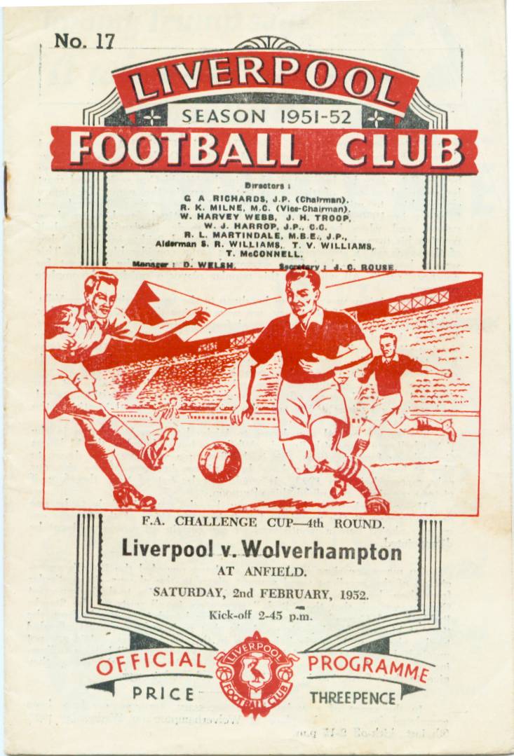 Match programme